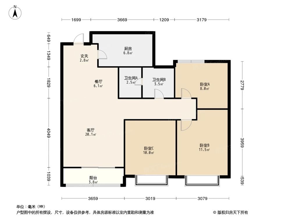 相似户型图