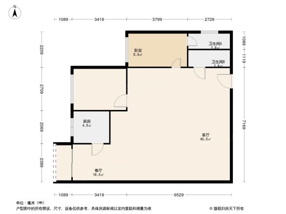 东丽豪庭户型图