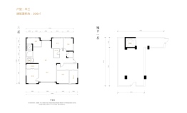 远洋天著春秋4室2厅1厨3卫建面306.00㎡