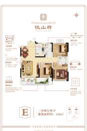 舞钢悦山府3室2厅1厨2卫建面120.00㎡