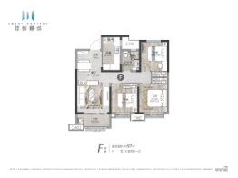 美的天正智慧城3室2厅1厨1卫建面97.00㎡