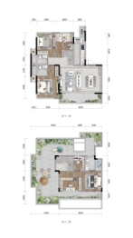 金辉玖珑云璟5室2厅1厨3卫建面129.00㎡