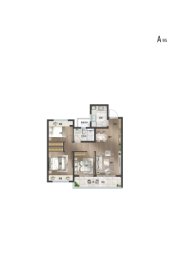 湖东未来3室2厅1厨2卫建面95.00㎡