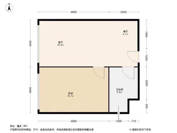 华鸿公寓酒店户型图