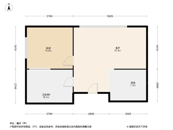 华鸿公寓酒店户型图