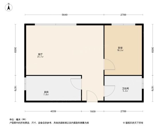 华鸿公寓酒店户型图