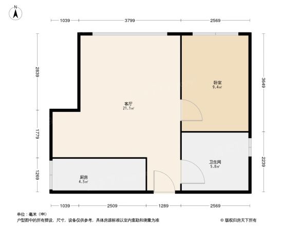 华鸿公寓酒店户型图