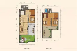古盐田·白鹭湾3室2厅1厨2卫建面85.0㎡
