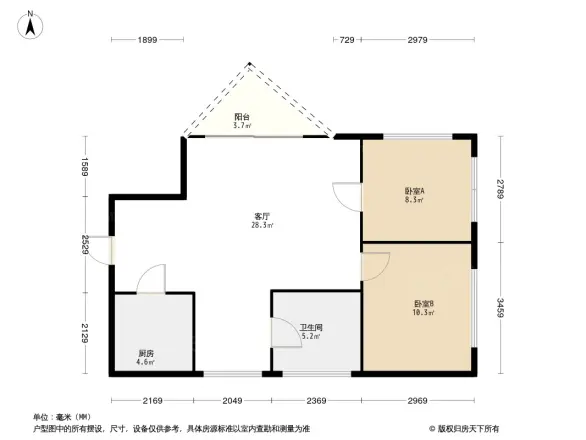 莲富大厦户型图