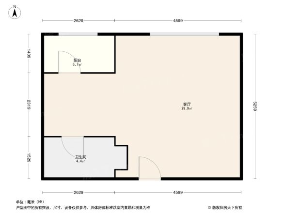 星光礼寓户型图