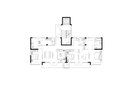 保利科创紫荆阁3室2厅1厨3卫建面180.00㎡