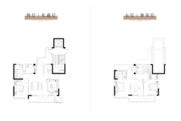 保利科创紫荆阁3室2厅1厨3卫建面165.00㎡