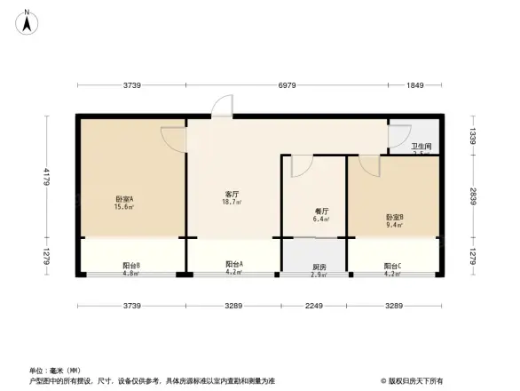 西固城建开发小区户型图