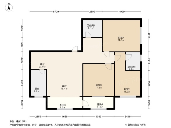 旺盛大厦户型图