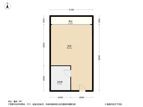 置贤大厦户型图