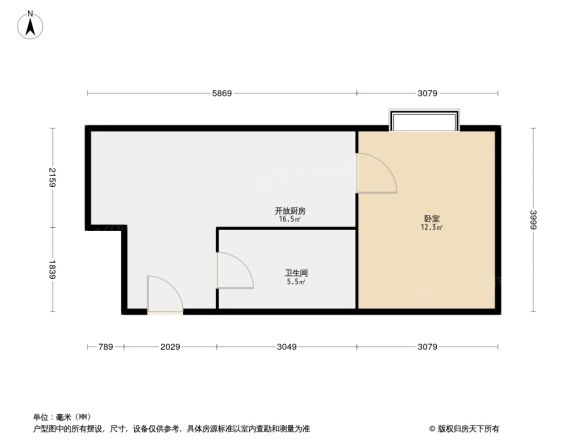 置贤大厦户型图