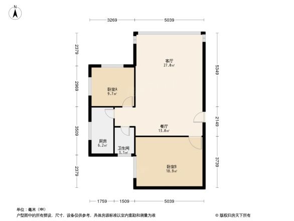龙珠花园户型图