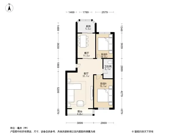 融泰花园户型图