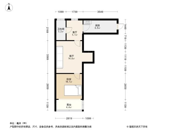 田林六村户型图