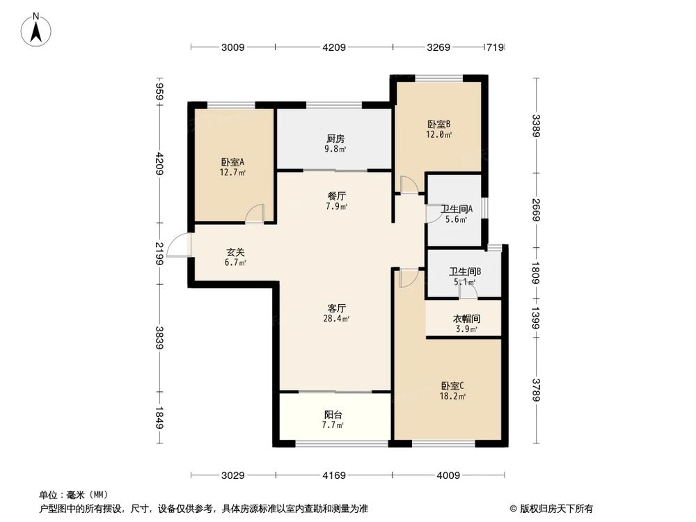 相似户型图