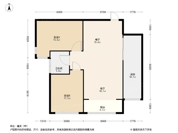 荔枝湾商住楼户型图