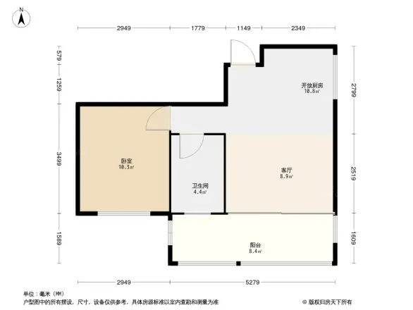天锦花园户型图