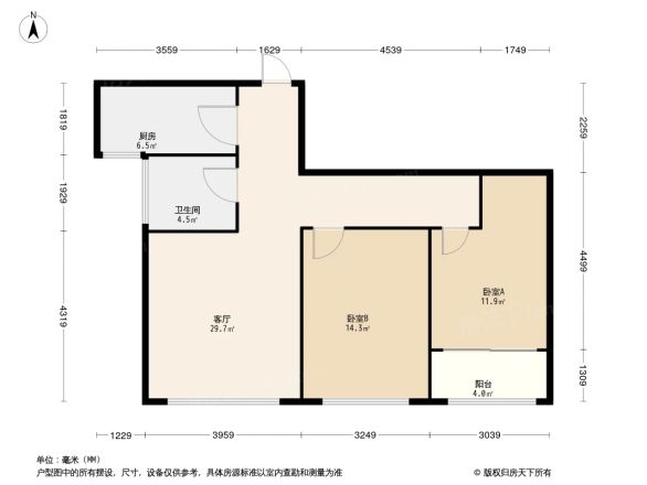 中迈书香苑户型图