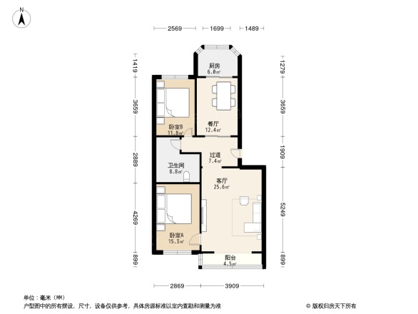融泰花园户型图