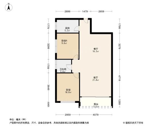 碧园海语城户型图