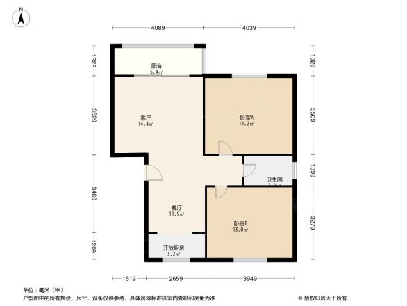 万胜公寓户型图