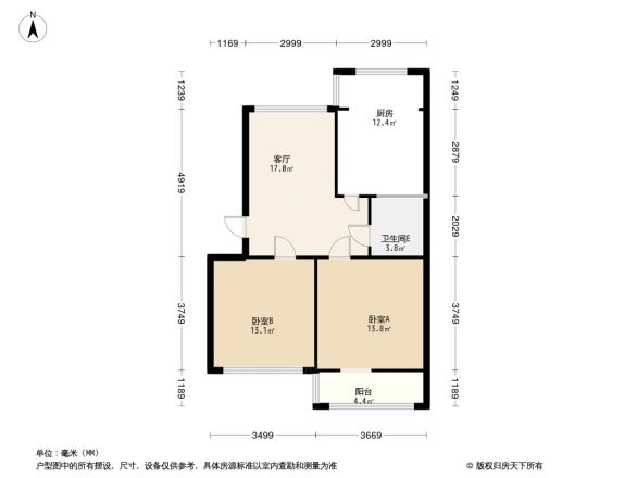 建设路23号院户型图