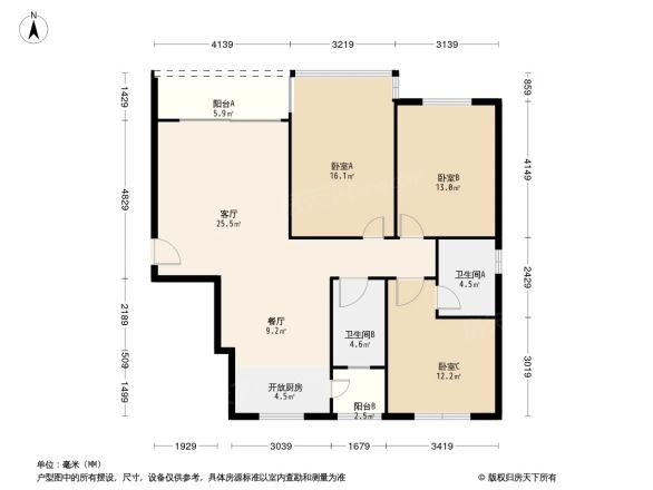 碧园海语城户型图