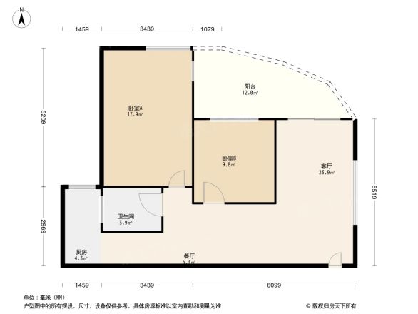 嘉和丽景户型图