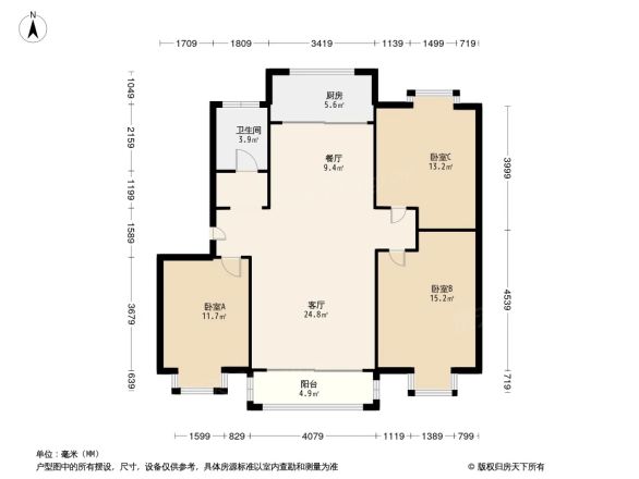 祥基花园户型图