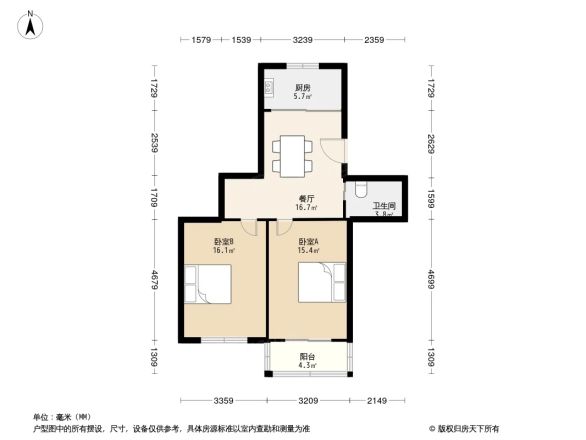 贝港三区户型图