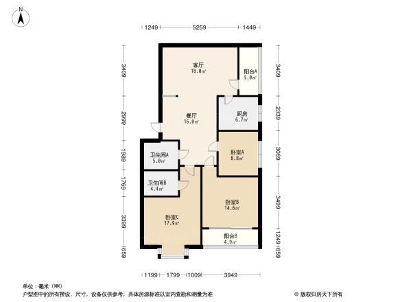 凯霖轩户型图