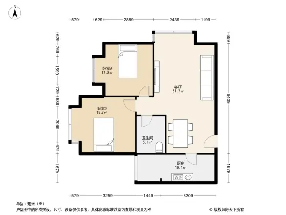 东方惠城户型图