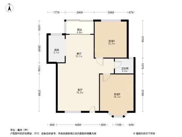 香槟郡户型图