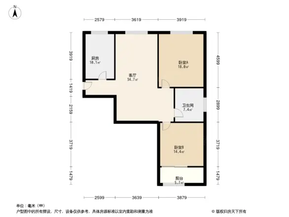 德润左岸绿洲户型图