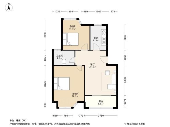 三林世博家园(板泉路2101弄)户型图