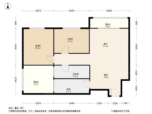 振邦嘉和苑户型图