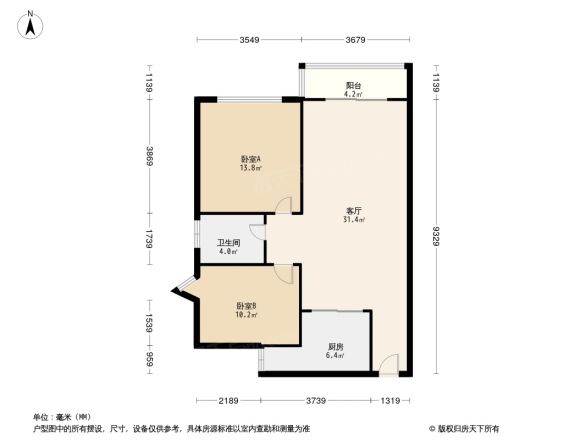 振邦嘉和苑户型图
