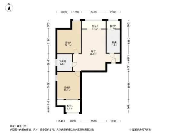 德润左岸绿洲户型图