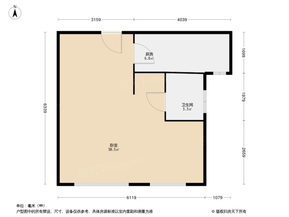富地广场户型图