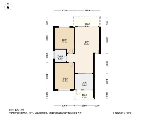 碧园海语城户型图
