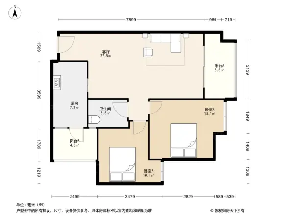 天悦府户型图