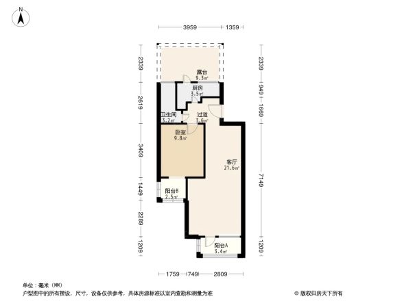 百花家园户型图
