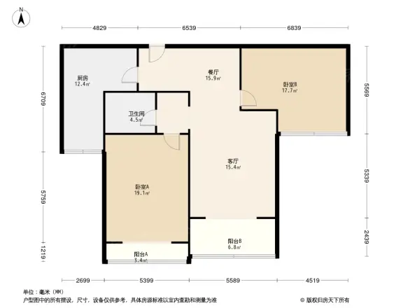 威尼斯水城第十街区户型图