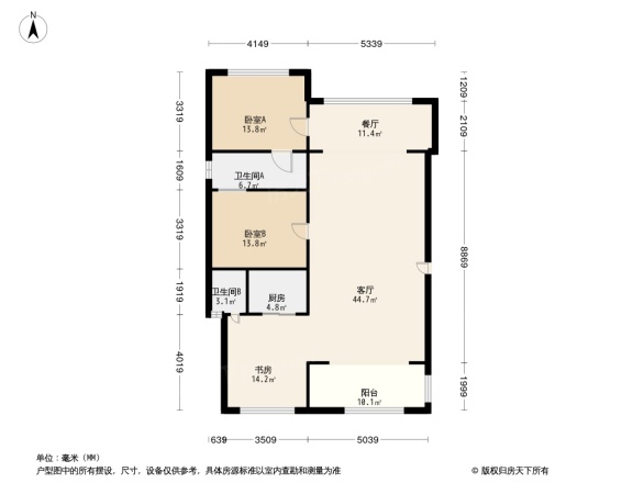 鸿馨园户型图