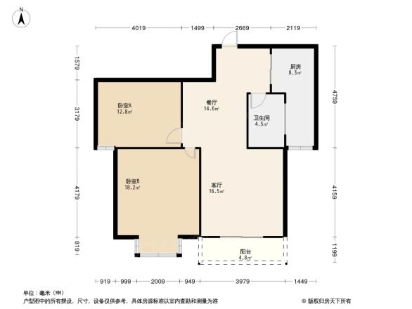 镒建世纪城户型图